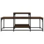 Brown oak engineered wood coffee table 102x60x45 cm by , Coffee table - Ref: Foro24-835318, Price: 45,86 €, Discount: %