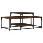 Couchtisch aus braunem Eichenholzwerkstoff, 102 x 60 x 45 cm von , Couchtisch - Ref: Foro24-835318, Preis: 46,27 €, Rabatt: %