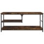 Couchtisch aus geräuchertem Eichenholzwerkstoff, 90 x 49 x 40 cm von , Couchtisch - Ref: Foro24-835311, Preis: 54,95 €, Rabat...