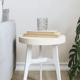Round table top solid white pine wood Ø30x3 cm by , Table tops - Ref: Foro24-833656, Price: 20,49 €, Discount: %