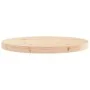 Round solid pine wood table top Ø50x3 cm by , Table tops - Ref: Foro24-833661, Price: 34,15 €, Discount: %