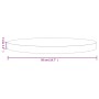 Runde Tischplatte aus massivem Kiefernholz Ø50x3 cm von , Tischplatten - Ref: Foro24-833661, Preis: 32,42 €, Rabatt: %
