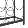 Weinregal für 45 Flaschen, schwarzes Schmiedeeisen, 54 x 18 x 100 cm von , Weinregale - Ref: Foro24-358367, Preis: 88,34 €, R...