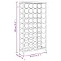 Botellero para 45 botellas hierro forjado negro 54x18x100 cm de , Botelleros - Ref: Foro24-358367, Precio: 104,83 €, Descuent...