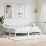 Sofá cama nido madera maciza de pino blanco 80x200 cm de , Camas y somieres - Ref: Foro24-836208, Precio: 183,86 €, Descuento: %