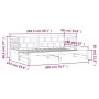 Sofá cama nido madera maciza de pino blanco 80x200 cm de , Camas y somieres - Ref: Foro24-836208, Precio: 183,86 €, Descuento: %