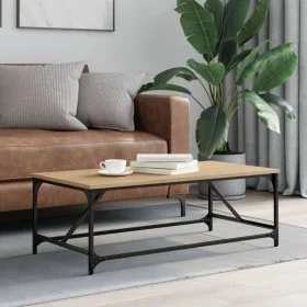 Couchtisch aus Sonoma-Eichensperrholz, 100 x 50 x 35 cm von , Couchtisch - Ref: Foro24-835330, Preis: 45,10 €, Rabatt: %