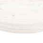Runde Tischplatte aus massivem weißem Kiefernholz Ø70x3 cm von , Tischplatten - Ref: Foro24-833668, Preis: 65,10 €, Rabatt: %