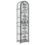 Weinregal für 73 Flaschen, schwarzes Schmiedeeisen, 45 x 36 x 200 cm von , Weinregale - Ref: Foro24-358371, Preis: 197,38 €, ...