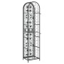 Weinregal für 73 Flaschen, schwarzes Schmiedeeisen, 45 x 36 x 200 cm von , Weinregale - Ref: Foro24-358371, Preis: 197,38 €, ...