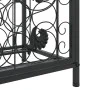 Botellero para 73 botellas hierro forjado negro 45x36x200 cm de , Botelleros - Ref: Foro24-358371, Precio: 193,53 €, Descuent...