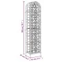 Botellero para 73 botellas hierro forjado negro 45x36x200 cm de , Botelleros - Ref: Foro24-358371, Precio: 193,53 €, Descuent...