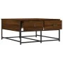 Oak brown engineered wood coffee table 80x80x40 cm by , Coffee table - Ref: Foro24-835358, Price: 45,11 €, Discount: %