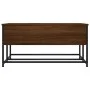 Oak brown engineered wood coffee table 80x80x40 cm by , Coffee table - Ref: Foro24-835358, Price: 45,11 €, Discount: %
