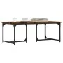 Mesa de centro madera contrachapada roble ahumado 90x50x35 cm de , Mesas de centro - Ref: Foro24-835401, Precio: 49,94 €, Des...