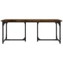 Mesa de centro madera contrachapada roble ahumado 90x50x35 cm de , Mesas de centro - Ref: Foro24-835401, Precio: 49,94 €, Des...