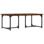 Couchtisch aus geräuchertem Eichensperrholz, 90 x 50 x 35 cm von , Couchtisch - Ref: Foro24-835401, Preis: 50,66 €, Rabatt: %