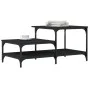 Couchtisch aus schwarzem Sperrholz, 100 x 50,5 x 45 cm von , Couchtisch - Ref: Foro24-835379, Preis: 42,39 €, Rabatt: %