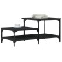 Mesa de centro madera contrachapada negro 100x50,5x45 cm de , Mesas de centro - Ref: Foro24-835379, Precio: 42,79 €, Descuent...