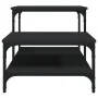 Couchtisch aus schwarzem Sperrholz, 100 x 50,5 x 45 cm von , Couchtisch - Ref: Foro24-835379, Preis: 42,39 €, Rabatt: %