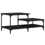 Mesa de centro madera contrachapada negro 100x50,5x45 cm de , Mesas de centro - Ref: Foro24-835379, Precio: 42,79 €, Descuent...