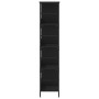 Schwarzes Holzwerkstoffregal 78,5 x 33 x 153 cm von , Bücherregale und Regale - Ref: Foro24-835254, Preis: 66,59 €, Rabatt: %