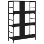 Schwarzes Holzwerkstoffregal 78,5 x 33 x 117,5 cm von , Bücherregale und Regale - Ref: Foro24-835249, Preis: 66,94 €, Rabatt: %