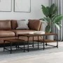 Stapelbare Couchtische, 2 Stück, Holzwerkstoff, braune Eiche von , Couchtisch - Ref: Foro24-835398, Preis: 46,48 €, Rabatt: %