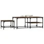 Stapelbare Couchtische, 2 Stück, Holzwerkstoff, braune Eiche von , Couchtisch - Ref: Foro24-835398, Preis: 46,48 €, Rabatt: %