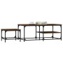 Stapelbare Couchtische, 2 Stück, Holzwerkstoff, braune Eiche von , Couchtisch - Ref: Foro24-835398, Preis: 46,48 €, Rabatt: %