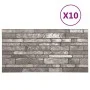 3D-Wandpaneele Brick Design 10 Stück EPS Dunkelgrau von , Wandverkleidung - Ref: Foro24-149584, Preis: 153,57 €, Rabatt: %