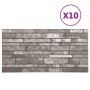 3D-Wandpaneele Brick Design 10 Stück EPS Dunkelgrau von , Wandverkleidung - Ref: Foro24-149584, Preis: 164,26 €, Rabatt: %
