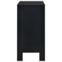 Hoher Küchentisch mit schwarzem Regal 110x50x103 cm von , Küchen- und Esstische - Ref: Foro24-280212, Preis: 113,38 €, Rabatt: %