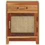 Nachttisch aus recyceltem Massivholz, 40 x 30 x 50 cm von vidaXL, Nachttische - Ref: Foro24-288094, Preis: 120,50 €, Rabatt: %
