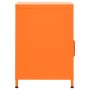 Mesita de noche acero naranja 35x35x51 cm de , Mesitas de noche - Ref: Foro24-336219, Precio: 88,69 €, Descuento: %