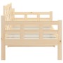 Solid pine wood sofa bed 90x200 cm by , Beds and slatted bases - Ref: Foro24-820327, Price: 98,13 €, Discount: %