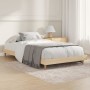 Bettgestell aus Sonoma-Eiche-Holzwerkstoff, 90 x 200 cm von , Betten und Lattenroste - Ref: Foro24-832064, Preis: 87,74 €, Ra...