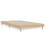 Estructura de cama madera de ingeniería roble Sonoma 90x200 cm de , Camas y somieres - Ref: Foro24-832064, Precio: 87,64 €
