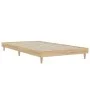 Bettgestell aus Sonoma-Eiche-Holzwerkstoff, 90 x 200 cm von , Betten und Lattenroste - Ref: Foro24-832064, Preis: 86,08 €, Ra...
