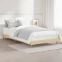 Sonoma oak engineered wood bed frame 90x200 cm by , Beds and slatted bases - Ref: Foro24-832064, Price: 86,08 €, Discount: %
