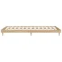 Bettgestell aus Sonoma-Eiche-Holzwerkstoff, 90 x 200 cm von , Betten und Lattenroste - Ref: Foro24-832064, Preis: 86,08 €, Ra...