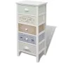 French style storage cabinet with 5 wooden drawers by vidaXL, Lockers and storage cabinets - Ref: Foro24-242878, Price: 151,0...