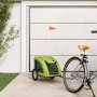 Haustier-Fahrradanhänger, Eisen-Oxford-Stoff, grün von , Kinderwagen für Haustiere - Ref: Foro24-93962, Preis: 106,93 €, Raba...