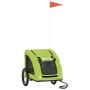 Haustier-Fahrradanhänger, Eisen-Oxford-Stoff, grün von , Kinderwagen für Haustiere - Ref: Foro24-93962, Preis: 106,93 €, Raba...
