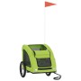 Haustier-Fahrradanhänger, Eisen-Oxford-Stoff, grün von , Kinderwagen für Haustiere - Ref: Foro24-93962, Preis: 106,93 €, Raba...