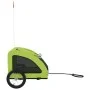 Haustier-Fahrradanhänger, Eisen-Oxford-Stoff, grün von , Kinderwagen für Haustiere - Ref: Foro24-93962, Preis: 104,69 €, Raba...