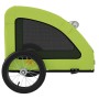 Haustier-Fahrradanhänger, Eisen-Oxford-Stoff, grün von , Kinderwagen für Haustiere - Ref: Foro24-93962, Preis: 106,93 €, Raba...