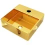 Waschbecken mit Hahnloch 38x30x11,5 cm Keramik Gold von , Sinkt - Ref: Foro24-143488, Preis: 77,29 €, Rabatt: %
