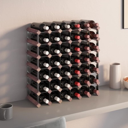 Weinregal für 42 Flaschen aus massivem braunem Kiefernholz von , Weinregale - Ref: Foro24-340893, Preis: 79,75 €, Rabatt: %