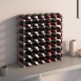 Weinregal für 42 Flaschen aus massivem braunem Kiefernholz von , Weinregale - Ref: Foro24-340893, Preis: 79,75 €, Rabatt: %